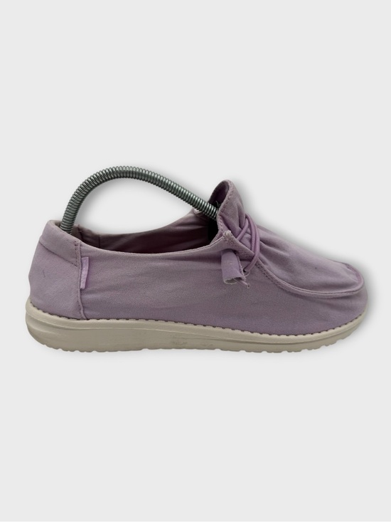 Hey Dude Shoes - Hey Dude Wendy Lilac Slip on Loafers Size 10 Fair Condition Comfy!